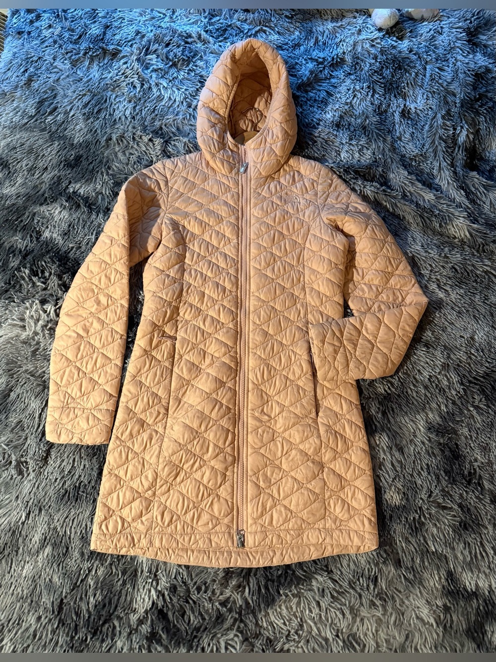 The North Face Women's ThermoBall Eco Hooded Parka Blush Pink Size XS